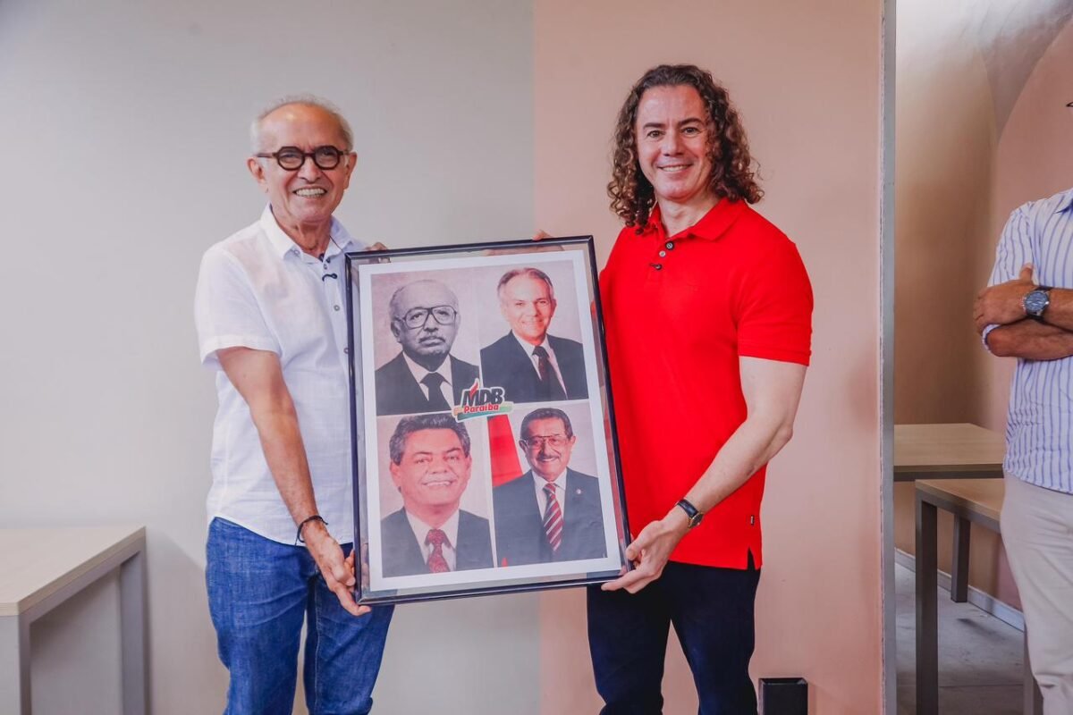 MDB de João Pessoa divulga nota em apoio ao retorno de Cícero Lucena ao partido