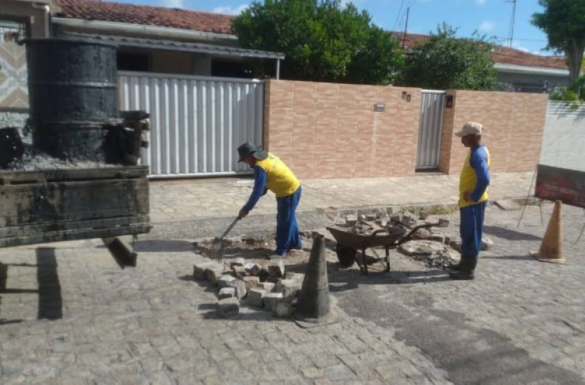Operação tapa-buraco será executada em 30 bairros nesta terça-feira