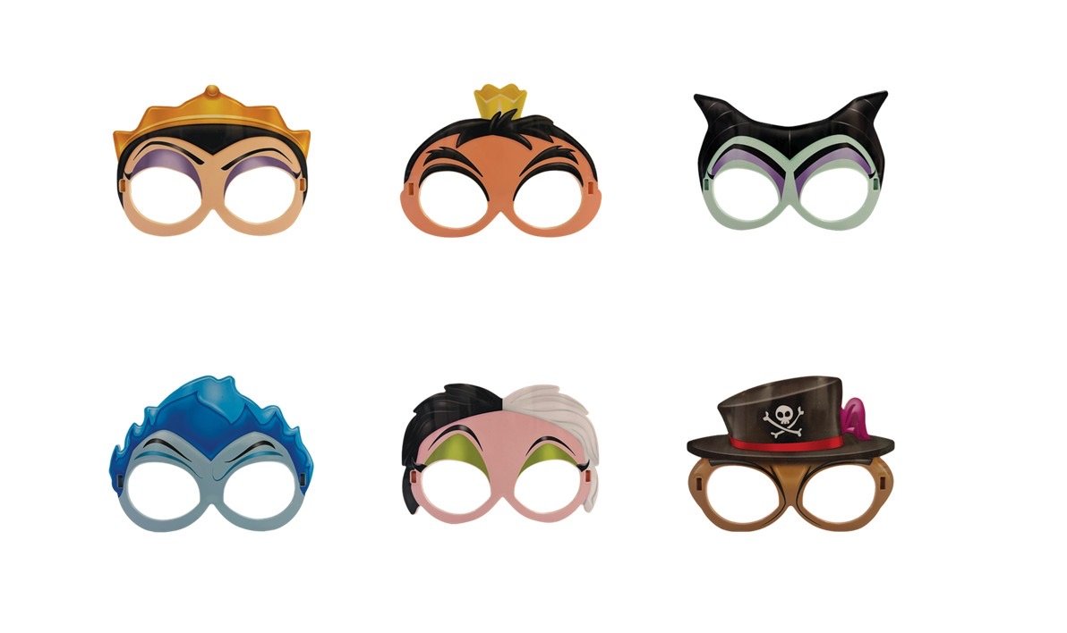 Nova campanha do McLanche Feliz traz máscaras inspiradas em vilões da Disney