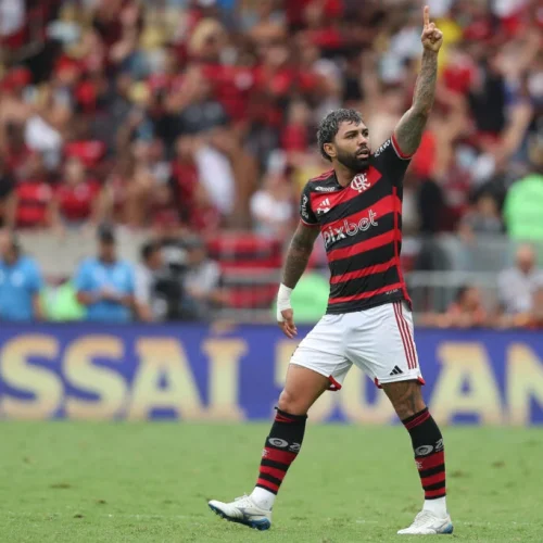 Flamengo vence Atlético-MG com dois de Gabigol e larga na frente pela Copa do Brasil