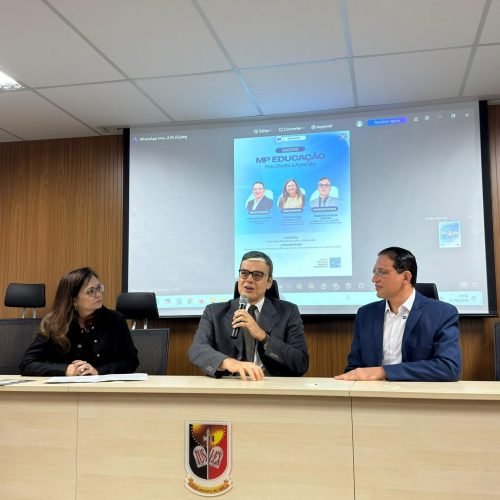 Secretário Erivonaldo Alves apresenta avanços e metas da educação paraibana em projeto do Ministério Público