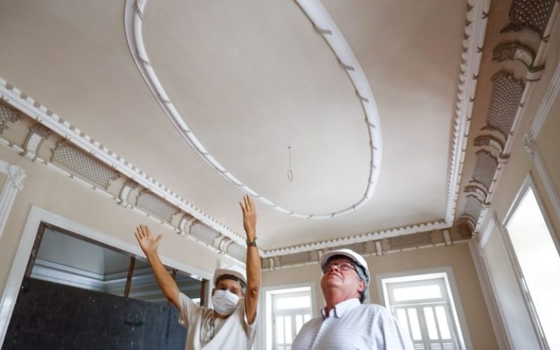 Governador inspeciona obras em João Pessoa e destaca revitalização do Centro Histórico