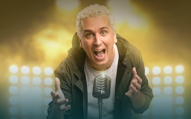 No próximo sábado, João Pessoa recebe Rafael Portugal em novo espetáculo 