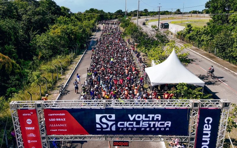 Volta Ciclística de João Pessoa Cannondale 2024 aconteceu domingo e reuniu mais de 800 participantes