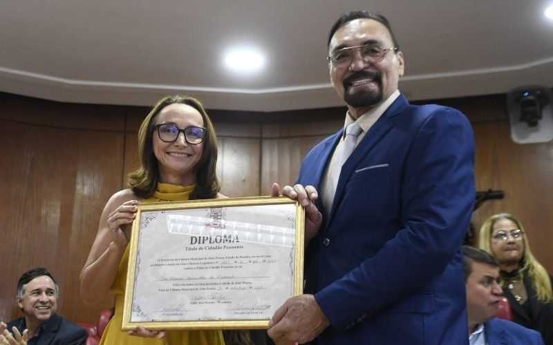 Câmara Municipal de João Pessoa homenageia CEO do Grupo Delta com cidadania pessoense