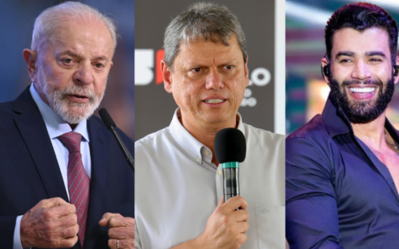 Pesquisa aponta Lula na liderança para 2026; Tarcísio e Gusttavo Lima aparecem na disputa