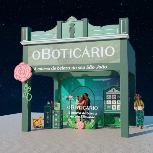 O Boticário presenteia Campina Grande com ‘Casa do Boti’ no Maior São João do Mundo