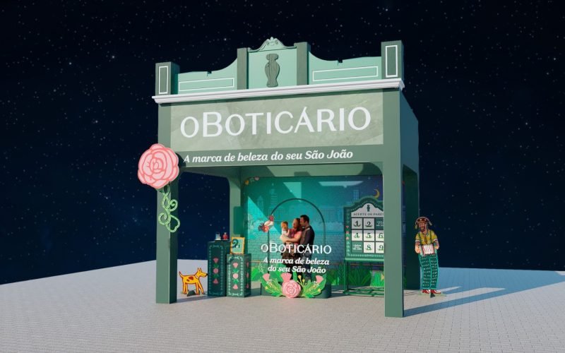 O Boticário presenteia Campina Grande com ‘Casa do Boti’ no Maior São João do Mundo