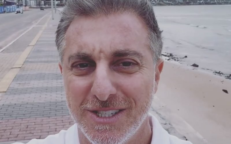 Luciano Huck desembarca em João Pessoa e grava matéria especial para o Domingão