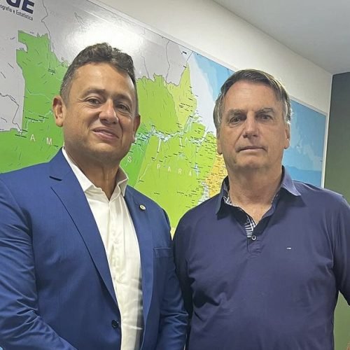 Walber Virgolino recebe chancela de Bolsonaro para pré-candidatura à prefeitura de Cabedelo