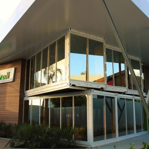 COP 30: conheça a primeira agência financeira do mundo feita com contêineres em João Pessoa