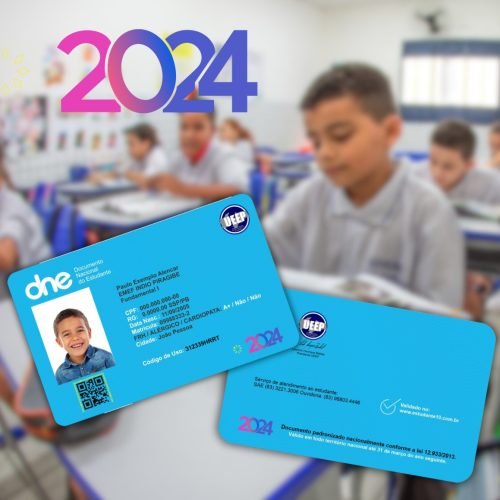 Novas Carteiras de Estudante de 2024 passam a ser emitidas em todo o Estado da Paraíba
