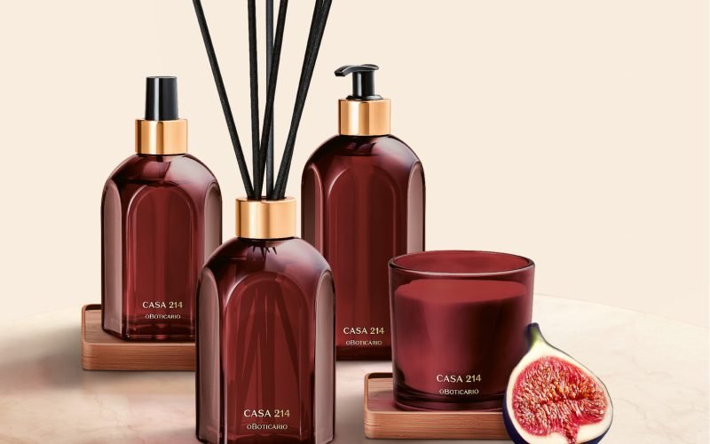 O Boticário expande portfólio de perfumaria para casa com Figo Magnífico, nova linha de Casa 214