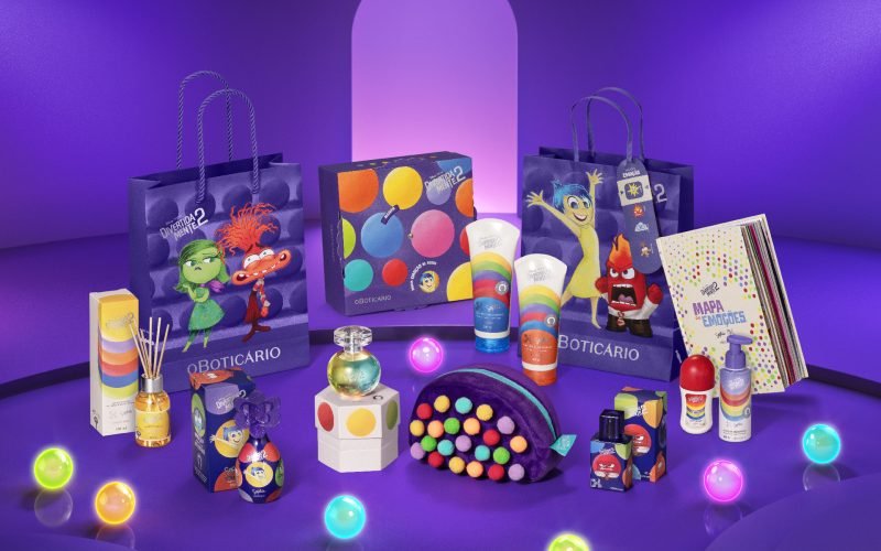 O Boticário transforma emoções em experiências com nova linha infantil de Divertida-Mente 2