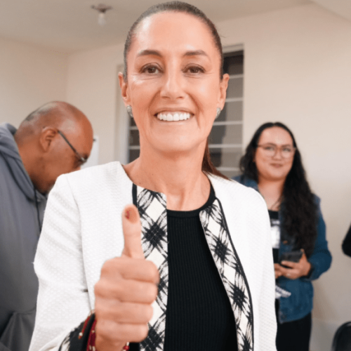 Claudia Sheinbaum é eleita 1ª presidente mulher da história do México