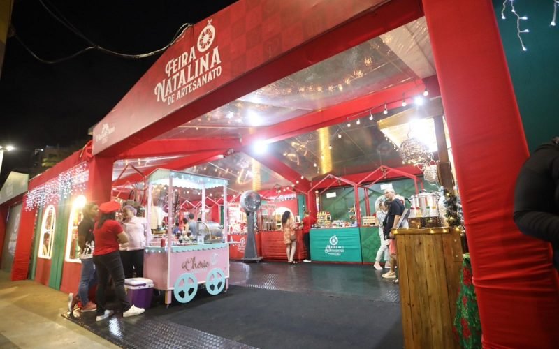 João Pessoa inaugura Feira Natalina de Artesanato no Largo de Tambaú