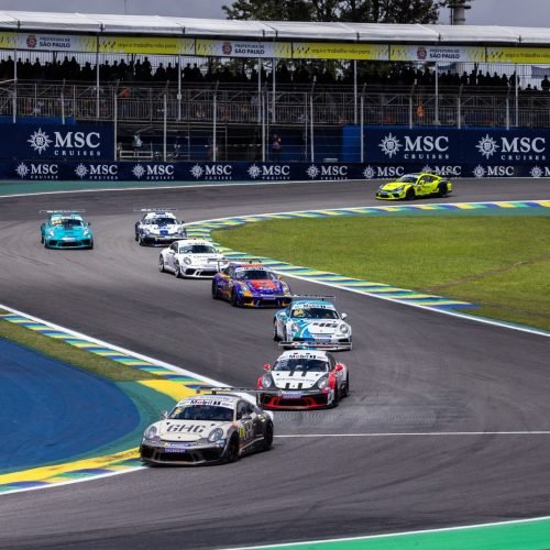 George Filho sobe ao pódio no Campeonato Sprint 2025 da Porsche Cup Brasil