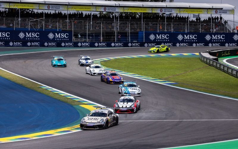 George Filho sobe ao pódio no Campeonato Sprint 2025 da Porsche Cup Brasil