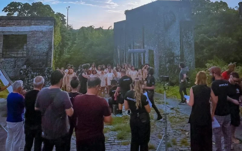 João Pessoa é escolhida para gravação do filme ‘Esperançar’ e prefeito acompanha trabalho da equipe