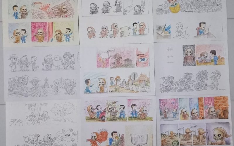 Hotel Globo recebe exposição inspirada na obra do poeta paraibano Augusto dos Anjos