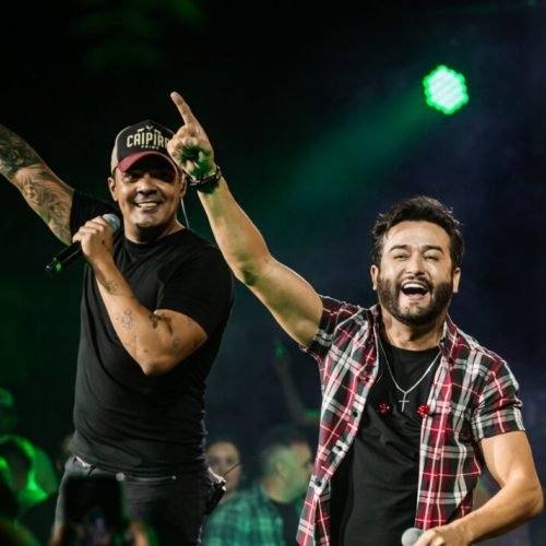 Rick & Rangel celebram clássico do forró em gravação de DVD de Neno em Monteiro