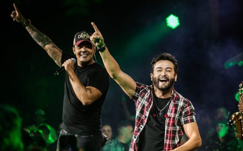 Rick & Rangel celebram clássico do forró em gravação de DVD de Neno em Monteiro
