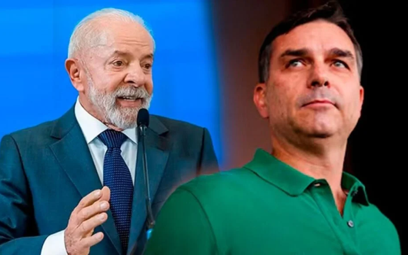 Quaest: Lula e Flávio Bolsonaro empatam numericamente pela primeira vez em provável 2º turno