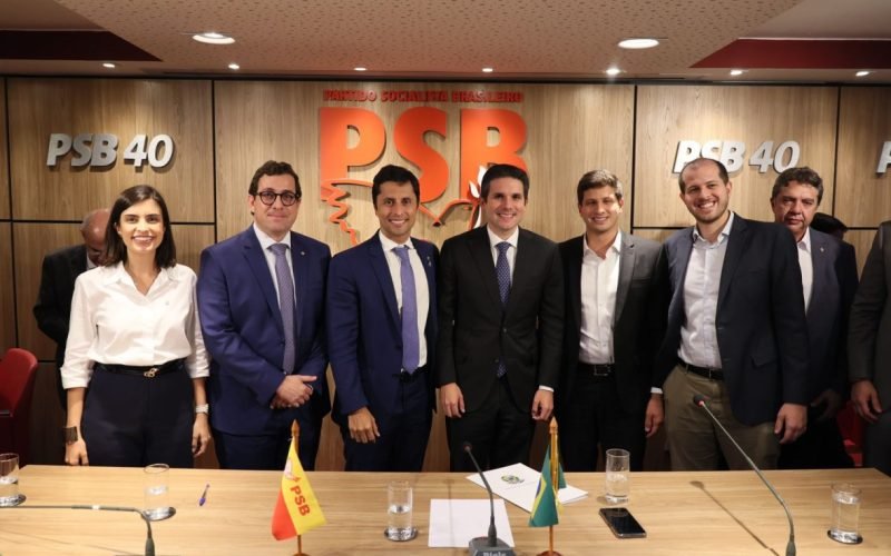 PSB, PSDB e Cidadania declaram apoio a Hugo Motta para presidência da Câmara dos Deputados