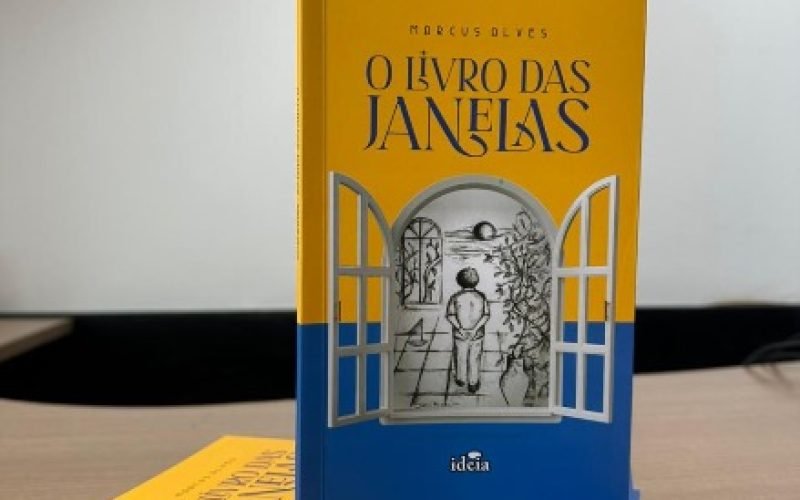 Escritor Marcus Alves lança nova obra ‘O Livro das Janelas’ na próxima semana