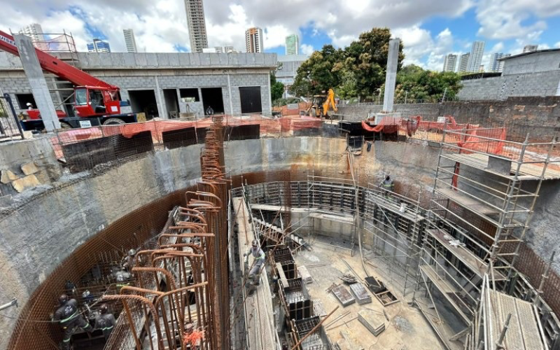 Cagepa interdita trecho de avenida em JP para obras da nova estação elevatória