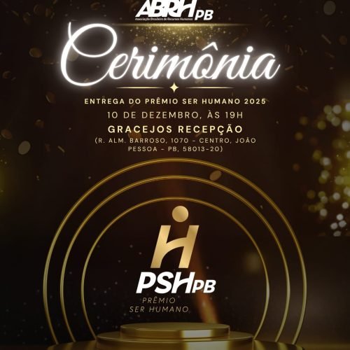 Cerimônia de entrega do Prêmio Ser Humano ABRH-PB 2025 acontece em dezembro; conheça finalistas