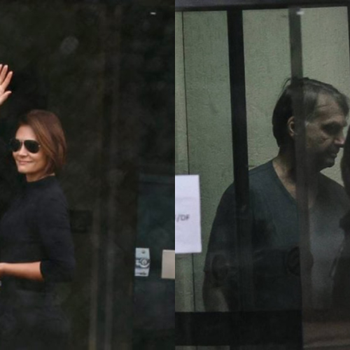 STF autoriza Michelle, Laura e Carlos Bolsonaro a visitarem Jair Bolsonaro na sede da Polícia Federal