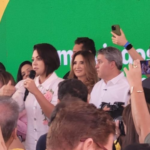 Na PB, Michelle anuncia Efraim como candidato ao governo e Marcelo Queiroga para o Senado