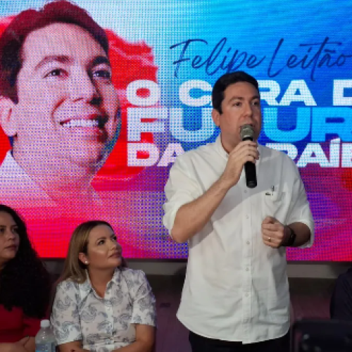 Felipe Leitão anuncia apoio a Cícero Lucena na disputa pelo governo da Paraíba