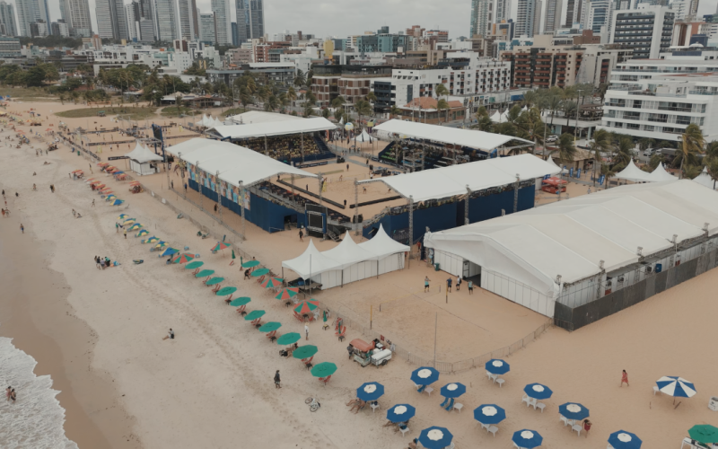 Paraíba Beach Games começa nesta segunda-feira em João Pessoa e deve atrair 190 mil pessoas