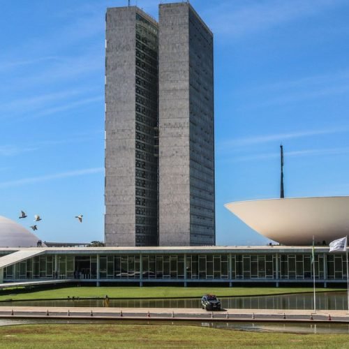 Brasília - 22.05.2023 - Foto da Fachada do Congresso Nacional, em Brasília. Foto: Antônio Cruz/ Agência Brasil