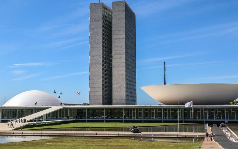 Brasília - 22.05.2023 - Foto da Fachada do Congresso Nacional, em Brasília. Foto: Antônio Cruz/ Agência Brasil