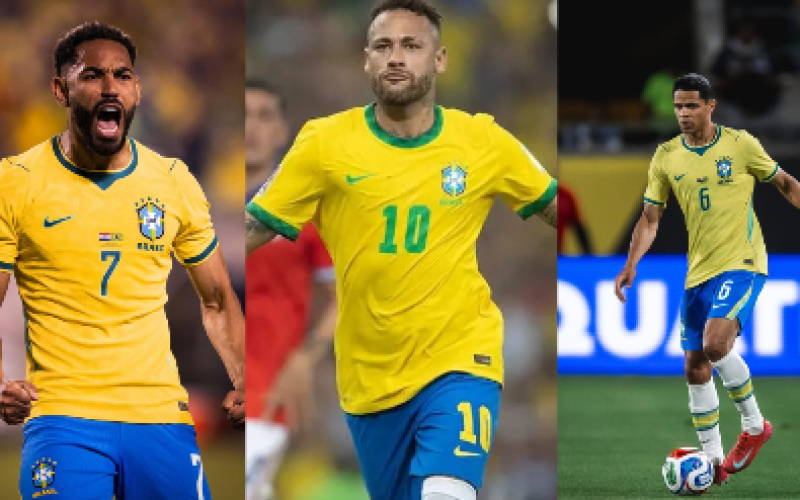 Com dois paraibanos e Neymar, Ancelotti anuncia lista de convocados para a Copa