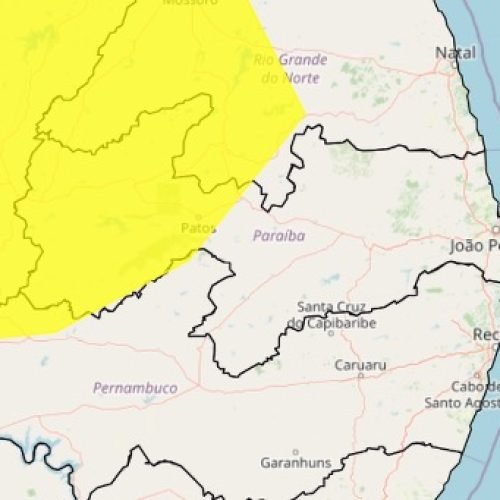 Inmet emite alerta para baixa umidade do ar com risco de incêndios em cidades do Sertão da PB