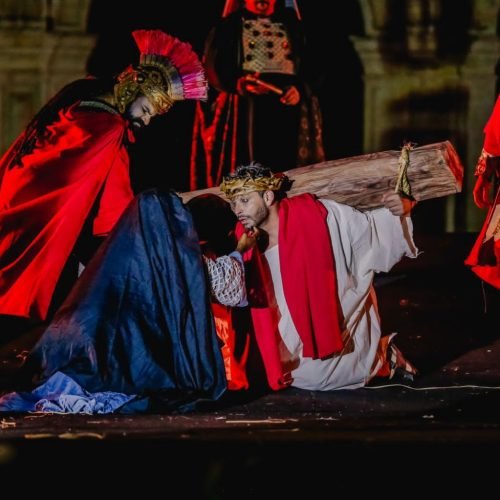 Centro Cultural São Francisco é o palco do espetáculo da Paixão de Cristo
