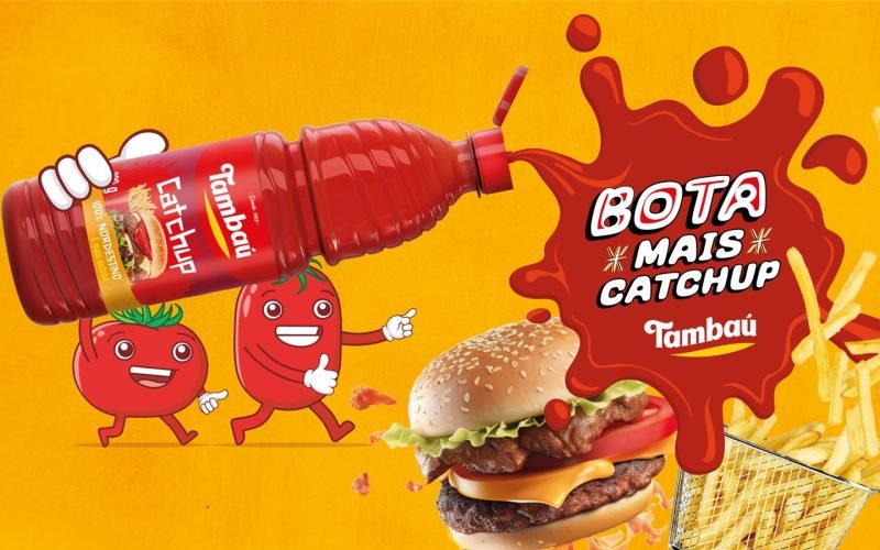 Tambaú investe em campanha publicitária voltada para linha de catchup