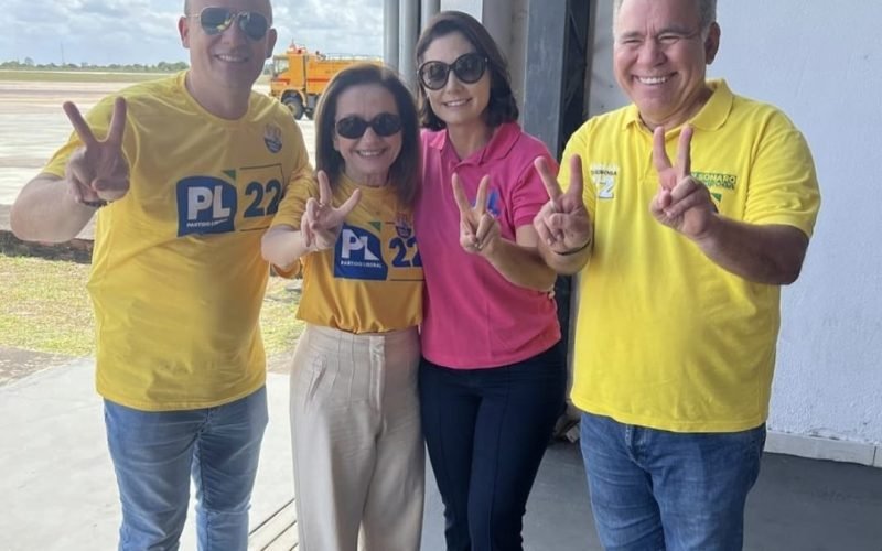 Michelle Bolsonaro desembarca em JP para apoiar candidatos em reta final de campanha