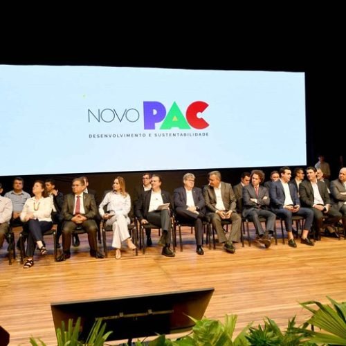 Governo Federal anuncia 207 obras e entrega de equipamentos em 110 municípios paraibanos no Novo PAC Seleções