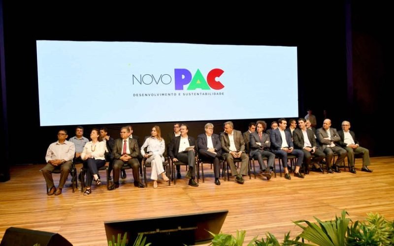 Governo Federal anuncia 207 obras e entrega de equipamentos em 110 municípios paraibanos no Novo PAC Seleções