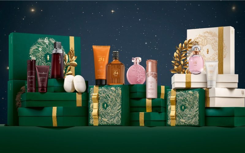 Presentes para surpreender no Natal: O Boticário lança 60 kits e combos especiais a partir de R$17,90