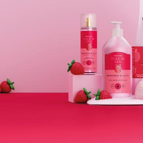 Cuide-se Bem celebra a volta do Morango e Leite com concurso que levará consumidor à Coreia do Sul