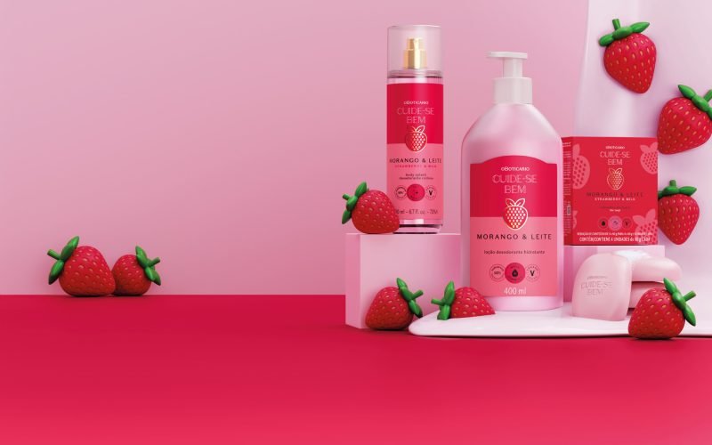 Cuide-se Bem celebra a volta do Morango e Leite com concurso que levará consumidor à Coreia do Sul