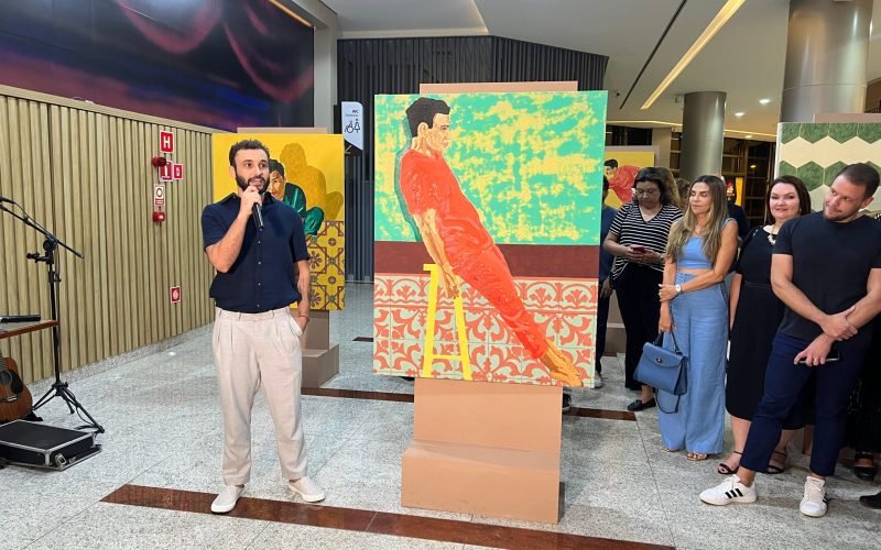 Lançamento da exposição “Guerreiros do Sol”, de Pedro Delgado, surpreende público no Espaço Arte Brasil