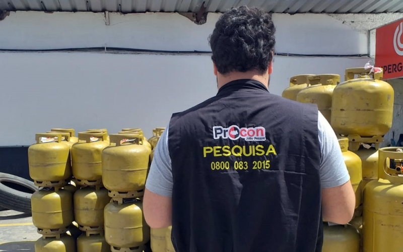 Gás de Cozinha pode ser encontrado por R$ 95 em João Pessoa; confira pesquisa do Procon da Paraíba