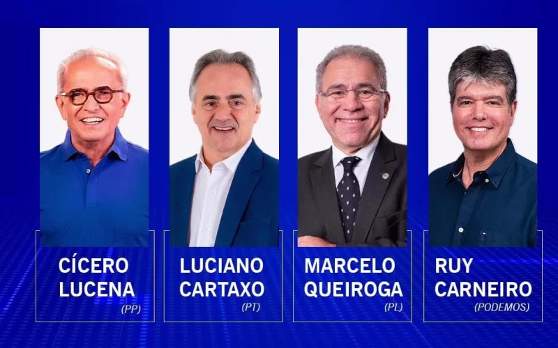 Rádio Arapuan realiza primeiro debate com candidatos a prefeito de JP nesta segunda-feira